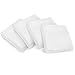 Zen Ultra Soft Pillow Case (4 Pack) - Premium, Eco-friendly, Hypoallergenic, and Wrinkle Resistant Rayon Derived From - Standard/Queen - White
