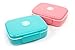 Bento Box with 5 Compartments for Adults and Kids, Leakproof Lunch Box Container (Blue)