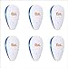 2019 New Ultrasonic Pest Repeller 6 Packs,Electronic Indoor Plug in for Insects Mice Ant Mosquito Spider Rodent Roach, Good Repellent for Children and Pets' Safe1