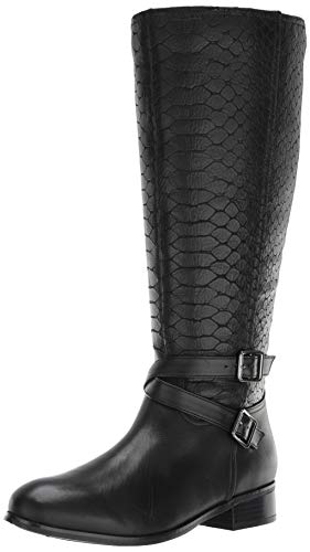 womens wide calf snake boots