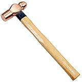 WEDO Copper Ball Peen Hammer 32 oz(2lb), Ball Pein