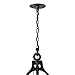 West Ninth Vintage Wood and Steel Barn Pulley Light | Black