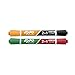 EXPO Dry Erase 2-in-1 Markers, Chisel Tip, Assorted, 2-Count
