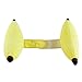 KAKIBLIN Infant Car Seat Head Support Baby Banana Neck Pillow for Function-Stroller,Car Seat Baby Newborn Travel Pillow, Yellow