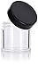 1 oz / 30 ml Clear Thick Wall Travel Refillable Jar (12 pack) Samples, Balms, Makeup and Cosmetics, Salves