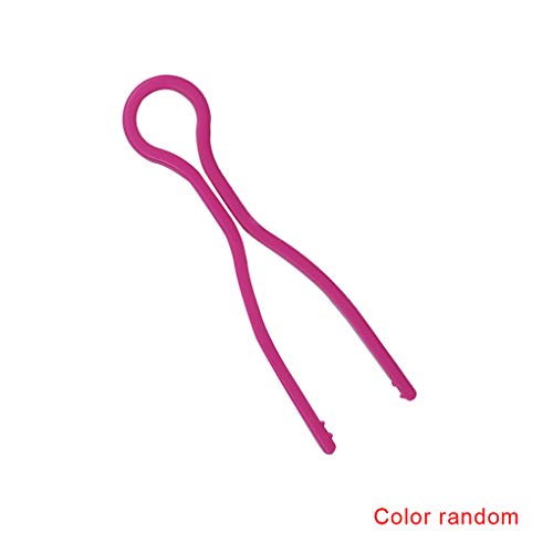 50pcs Colorful Quilting Bobbin Thread Holders Plastic Sewing Machine Clip Wire Sewing Clamps Random Color