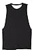 Duppoly Women's Open Back Shirts Sleeveless Yoga Tops Workout Tank Tops for Women Workout Tops Backless Tops Workout Tanks Yoga Shirts for Women Yoga Tanks Open Back Tops Athletic Tank Tops Black M