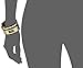 Anne Klein Women's AK/2826TOST Gold-Tone and Tortoise Resin Watch and Bangle Set