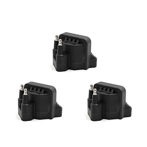 uxcell Set of 3 Ignition Spark Coil for Buick Chevrolet Cadillac GMC Pontiac DR39 IC39 D555