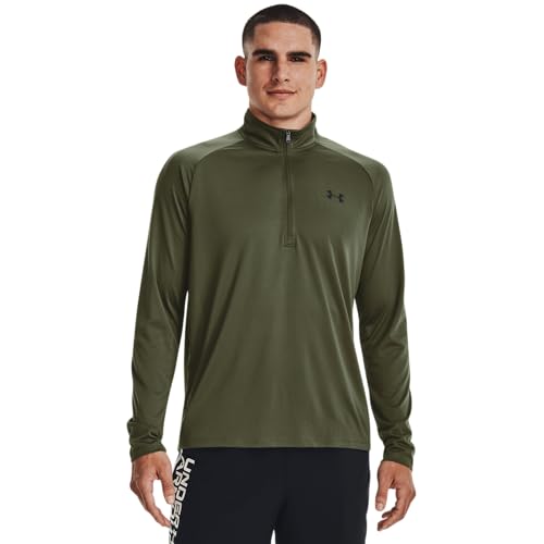 Under Armour Herren UA Tech 2.0 1/2 Zip, leichtes Langarmshirt, schweißableitendes und schnell trocknendes Funktionsshirt thumbnail 2