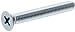 Hillman 101085 Zinc Flat Head Phillips Machine Screw, 10-24 x 2-1/2