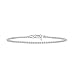 Amberta 925 Sterling Silver 2 mm Ball Chain Bracelet Length 7