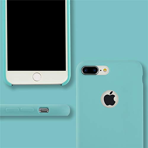 image for Yajuhoy iPhone 8 Plus Case, Liquid Silicone Gel Rubber Slim Fit Soft M