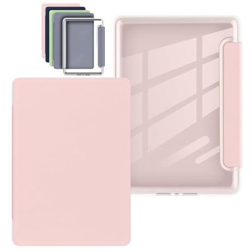 Capa Para Kindle 11ª Geração 2024 e 2022 (C2V2L3 e RS23CV) 6 Polegadas Acrílico Sistema de Hibernação - Fechamento Magnético (Rosa)