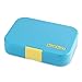YUMBOX (Kai Blue; Emoji Tray) Leakproof Bento Lunch Box Container for Kids
