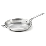 Calphalon AccuCore Stainless Steel Omelette Pan, 12-Inch