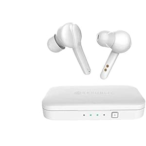 Nu Republic Jaxxbuds Truly Wireless Bluetooth in Ear Earphone with Mic (White)