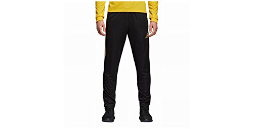 adidas Men's Tiro '17 Pants Black/Metallic Gold XX-Large 31