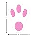 Easter Stickers for Kids Easter Bunny Paw Print Floor Decals Stickers for Easter Party Decoration Easter Egg Hunt