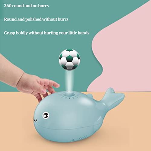VGEBY Whale Bath Toy, Whale Bath Toy Cute USB Charging Portable Whales