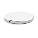 Satechi Qi-Certified Aluminum Wireless Charger - Compatible with iPhone 11 Pro Max/11 Pro/11, XS Max/XS/XR/X, 8 Plus/8 - Adapter Sold Separately (Silver)