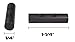 (1 Set) Type-III Firestarter Ferrocerium Toggle w/Loop and Serrated Knife/Striker for Paracord Projects (2nd Gen)