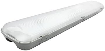 KERI Lighting LED Vapor Tight 2-ft. 18W 5700K Color Temp IP65 3-Stage Dimming Light Fixture