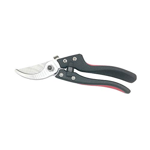 WOYESHENMU 8" Upgraded Pruning Shears £¨Germany 75CR1 Steel£, Professional Pruning Scissors for Garden, Sharp and Durable Bypass Pruner/Hand Pruners, Aluminum Alloy Handle Secateurs (Red) - Thumbnail 7