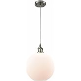 Innovations Lighting 516-1P-SN-G121-10 Large Athens 1 Light Mini Pendant Part of The Ballston Collection,Brushed Satin Nickel