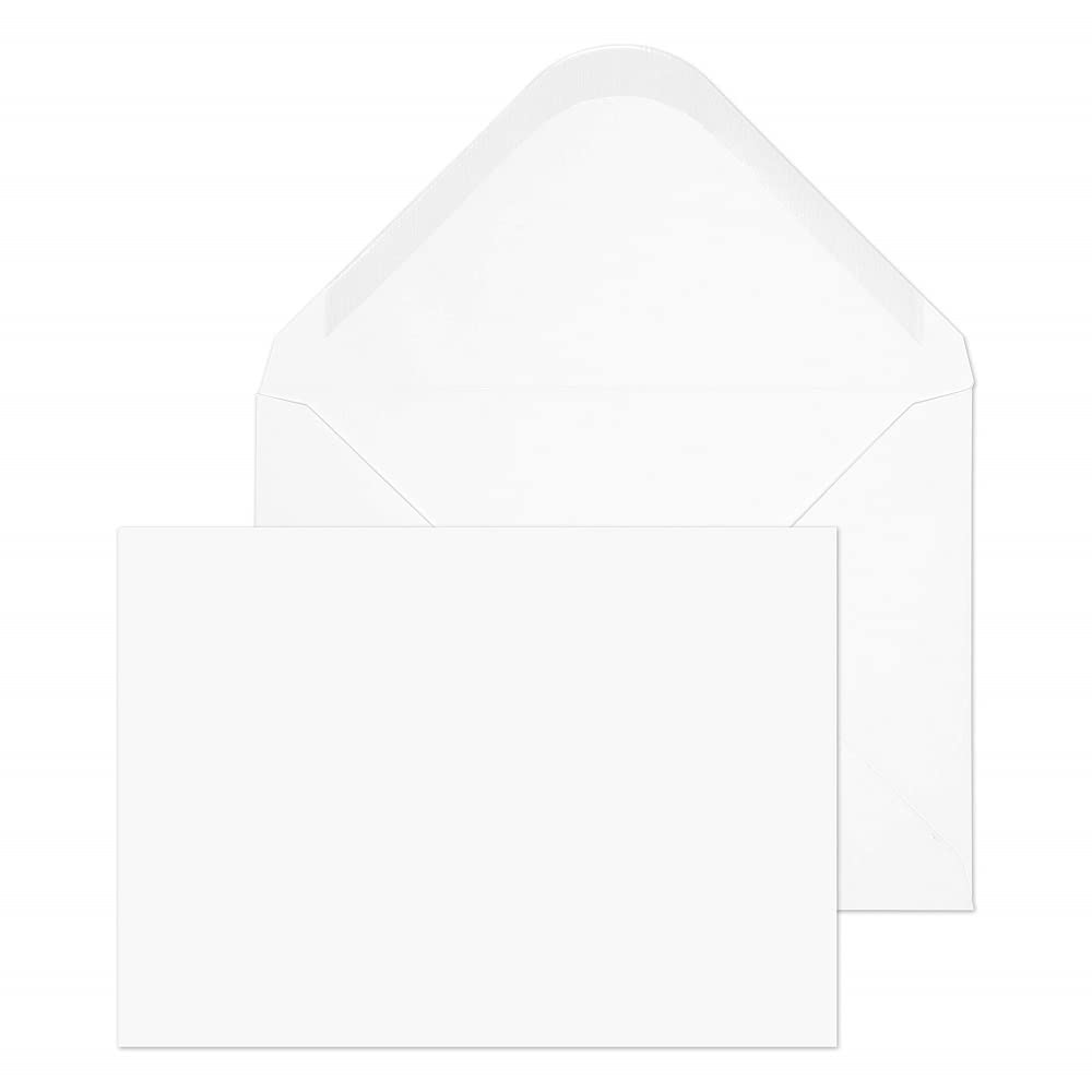 Blake Envelopes Purely Everyday ENV2208 Briefumschläge Naßklebung Ultra Weiß Wove 133 x 185 mm - 120g/m² | 500 Stück