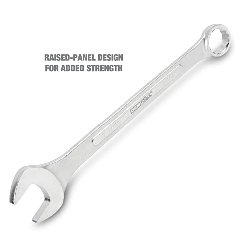 OEMTOOLS 22100 Jumbo Combination Wrench Set, SAE, 6 Piece (11/16" 17/16") Box End & Offset