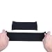 1 PAIR Black Calories off Slim Shaping Shaper Massaging Fat Lose Buster Trimmer Belt for Arms