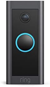 Ring Video Doorbell Wired (newest model), Use Two-Way Talk, advanced motion detection, HD camera and real-time alerts to monitor your front door (wiring required)