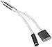 2 in 1 Lightning iPhone 7 Adapter for iPhone 7/7 Plus/8/X/8 Plus（Support IOS 10.3/IOS 11） Lightning Adapter and Charger, Lightning to 3.5mm Aux Headphone Headphone Jack Audio Adapter
