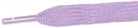 Ten Seconds Non-Waxed Hockey Laces Lavender, 108
