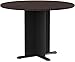 Bush Business Furniture Series A & C 42 Inch Round Conference Table in Mocha Cherry