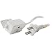 Axis Power Cord Cable (45502) , White , 6 ft