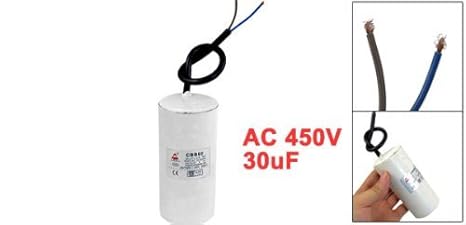 DealMux las piezas de reparación de CA CBB60 450V 30uF cilíndrico ...