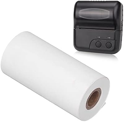 Rouleaux de Papier Thermique 80 x 40 mm, 11 Mètres de Long, Smooth, 1 Rouleau