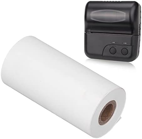 Rouleaux de Papier Thermique 80 x 40 mm, 11 Mètres de Long, Smooth, 1 Rouleau
