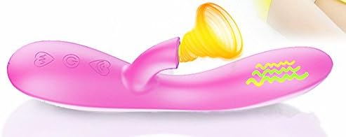 ABUBYA Womanizer Toy Healthy Care Body Massager USB Rechargeable Waterproof Strong Power,Peach