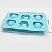 6 Cavity Silicone Smile Teeth Denture Shaped Ice Cube Tray Mold for Chocolate, Candy, Kitchen Bar Wine Gadgets Tray Mold, Pink