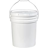 Partners Brand PHAZ1076 Plastic Pail, Open Head, 5