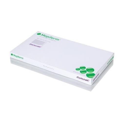 Molnlycke Mepiform Self-adherent Silicone Dressing 4  x 7 , Single Sheet