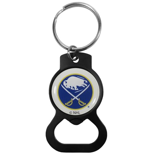 Siskiyou Sports NHL Buffalo Sabres Bottle Opener Key Chain, Black, One Size