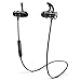 Phaiser BHS-730 Bluetooth Headphones Headset Sport Earphones with Mic and Lifetime Sweatproof Guarantee - Wireless Earbuds for Running, Blackout