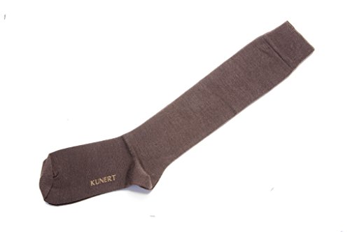 Kunert Men's Wool Care Dress Socks Two-Pack 9-11 Dark Brown