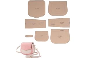 Transparent Acrylic Leather Messenger Bag Template, Handmade Craft Tool for Wallet Making, Leather Pattern Stencil