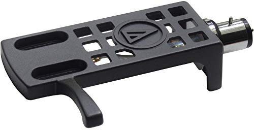 Audio-Technica AT-HS10BK 1/2" Universal Headshell for 4-Pin Turntable Cartridges, Black