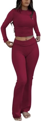 Amazon.com: ZFLM Casual Workout Two Piece Outfits for Women Short